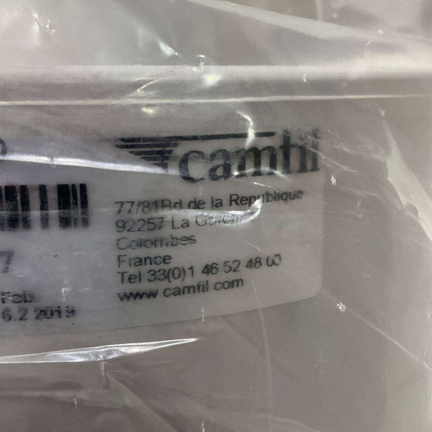 CAMFIL 32040100 1712995 P400027919 FILTER ELEMENT 0.3PM MAX TEMP 70 50 M/H C2H
