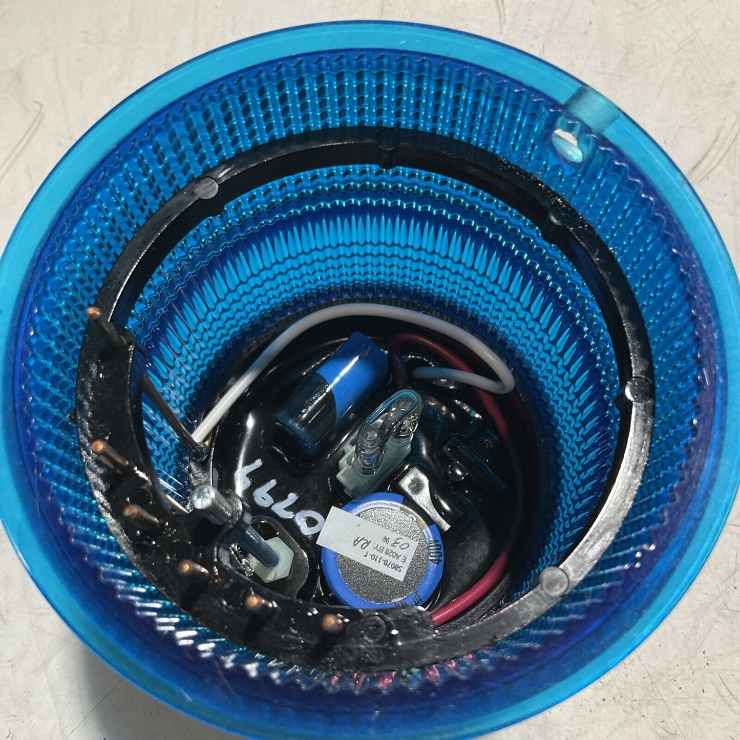 EDWARDS 101STB-N5 BLUE ADAPTER LIGHT FLASHINGS STROBE C2H