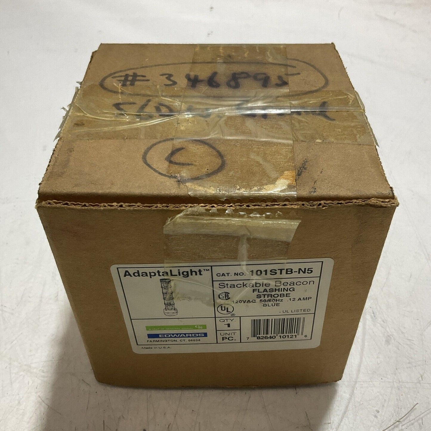 EDWARDS 101STB-N5 BLUE ADAPTER LIGHT FLASHINGS STROBE C2H