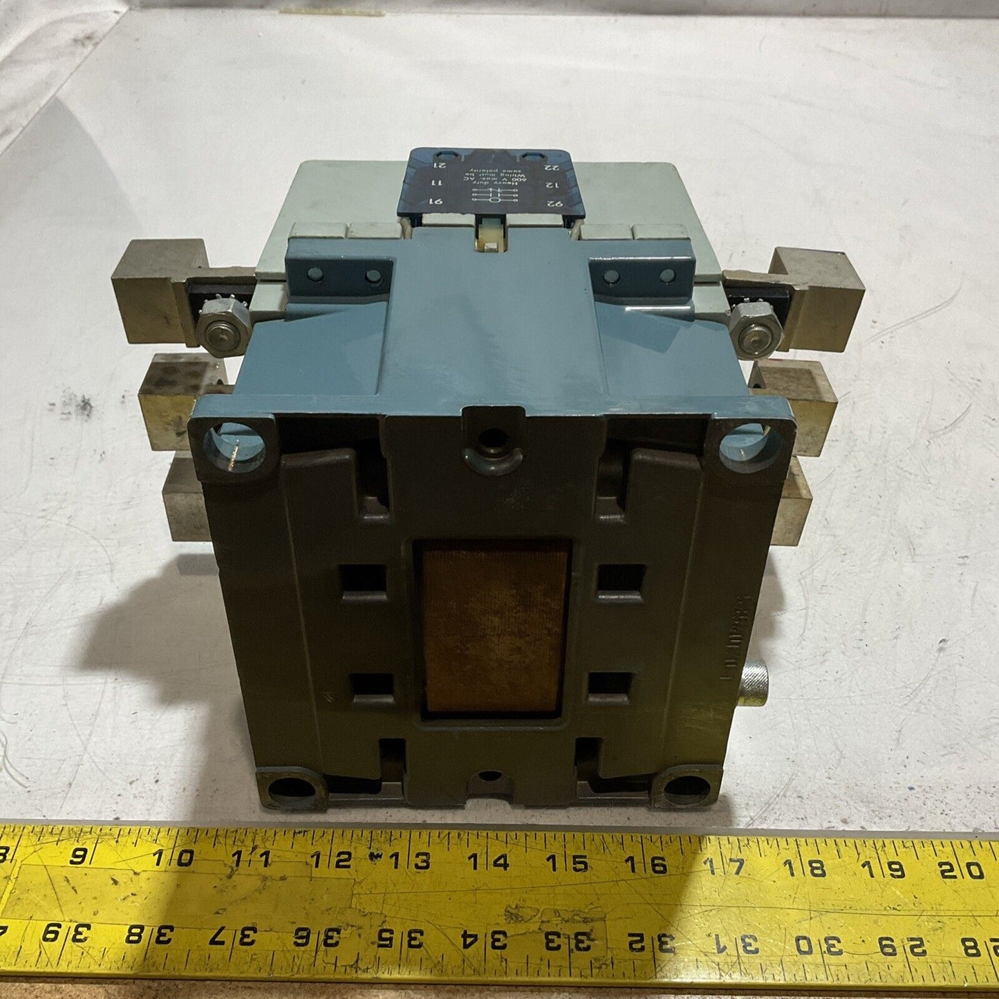 ASEA EG315-1-UL CONTRACTOR SIZE -5 3POLE BREAK 600V STATER SUPPLY