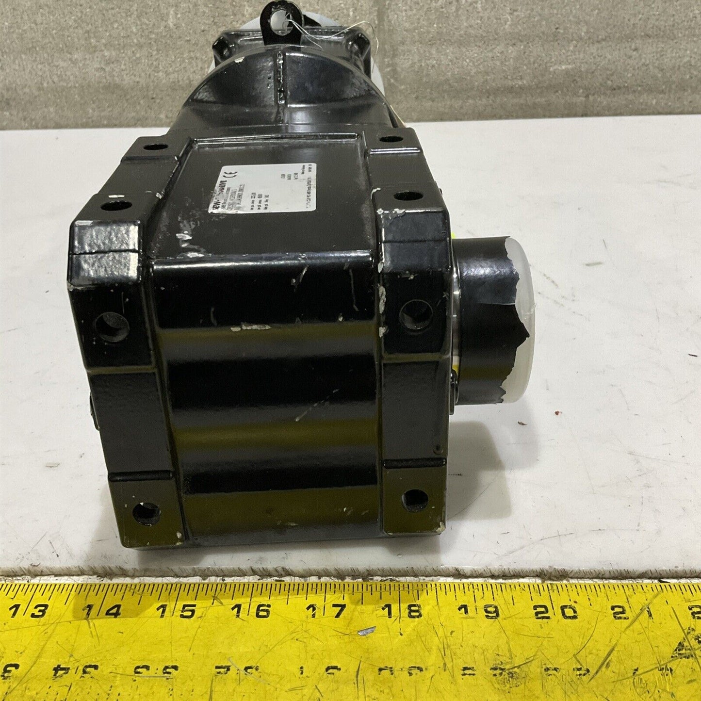 SEW-EURODRIVE KH29B AQH100/3 BEVEL GEARBOX MOTOR W/ ADAPTER C2H