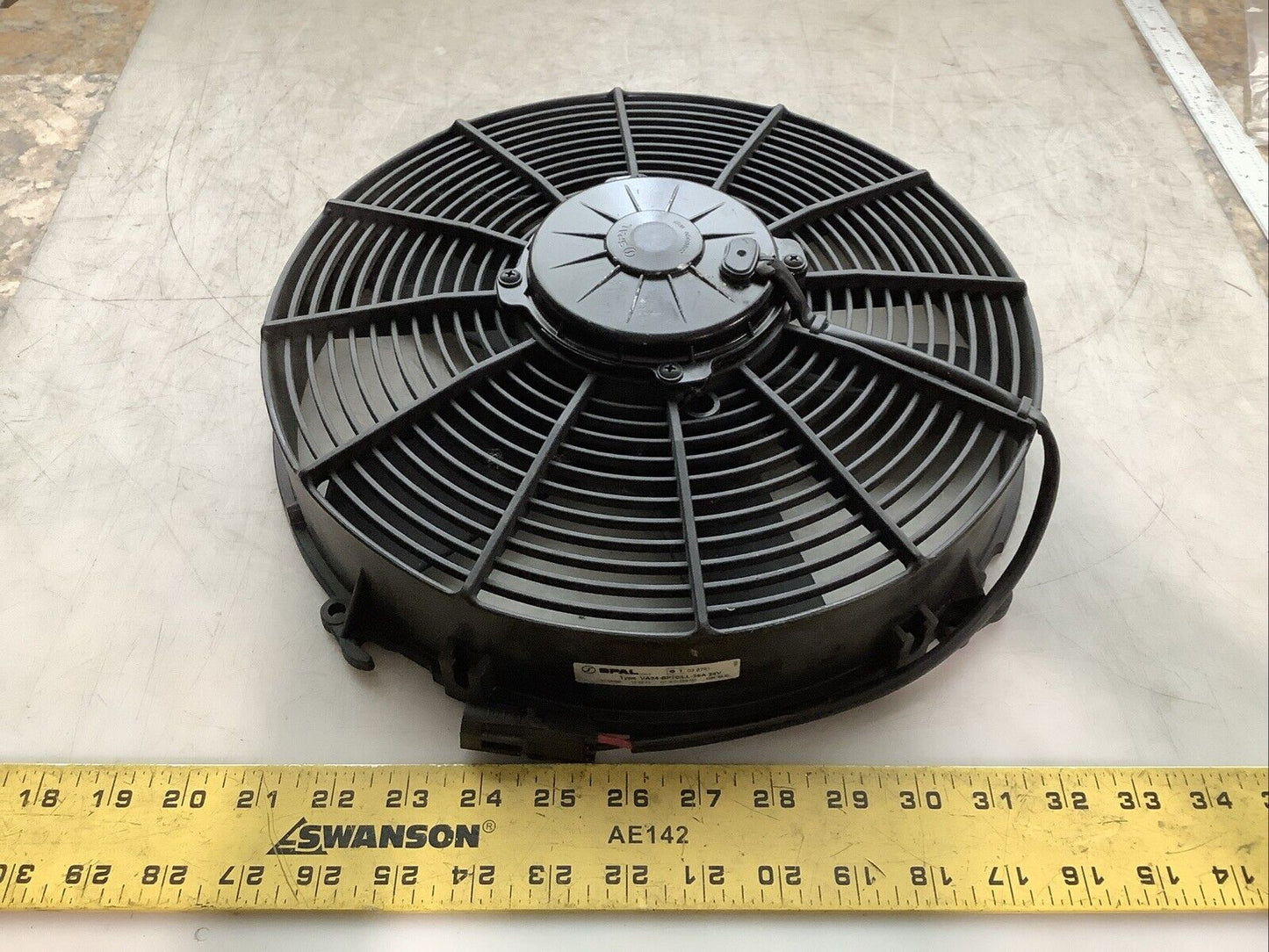 SPAL VA34-BP70/LL-36A AUXILIARY FAN 24V E3G