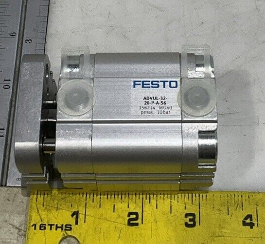 FESTO ADVUL-25-20-P-A-S6 156214 F608 COMPACT CYLINDER C2H