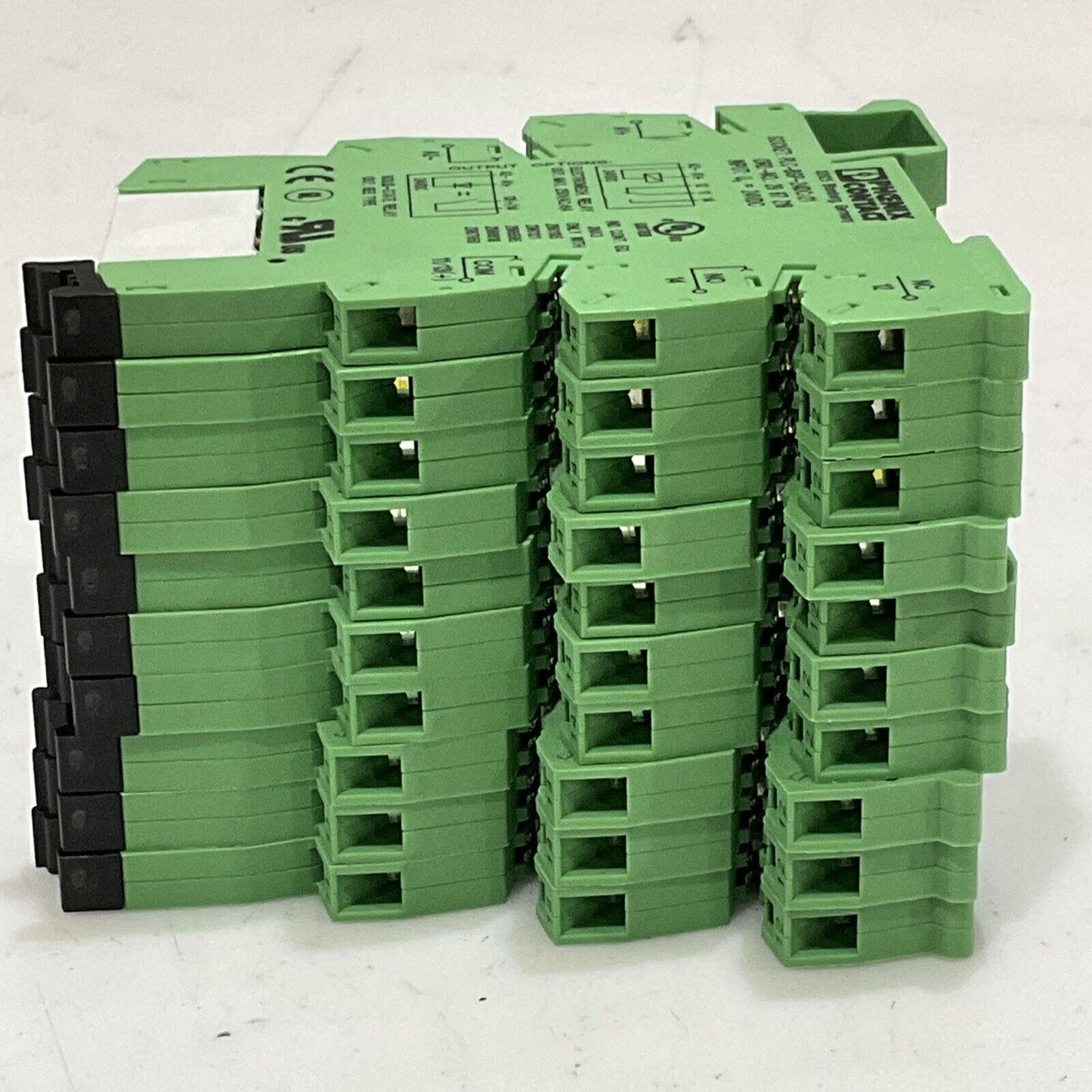 PHOENIX CONTACT PLC-BSP-24DC/21 SOCKET RELAY 24VDC LOT OF 10 C2H