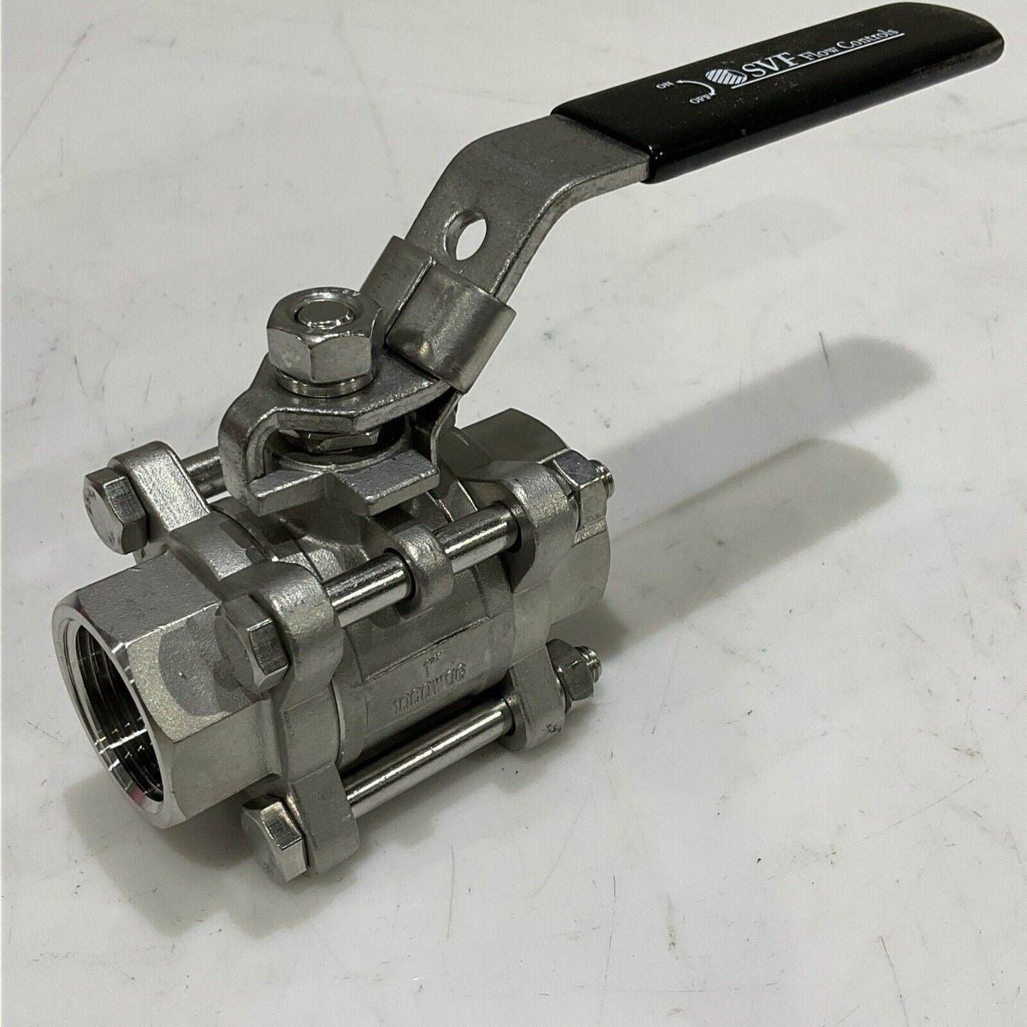 SVF FLOW CONTROLS 1000WG 3PC BALL VALVE 1" 1000#WOG CF8M C2H