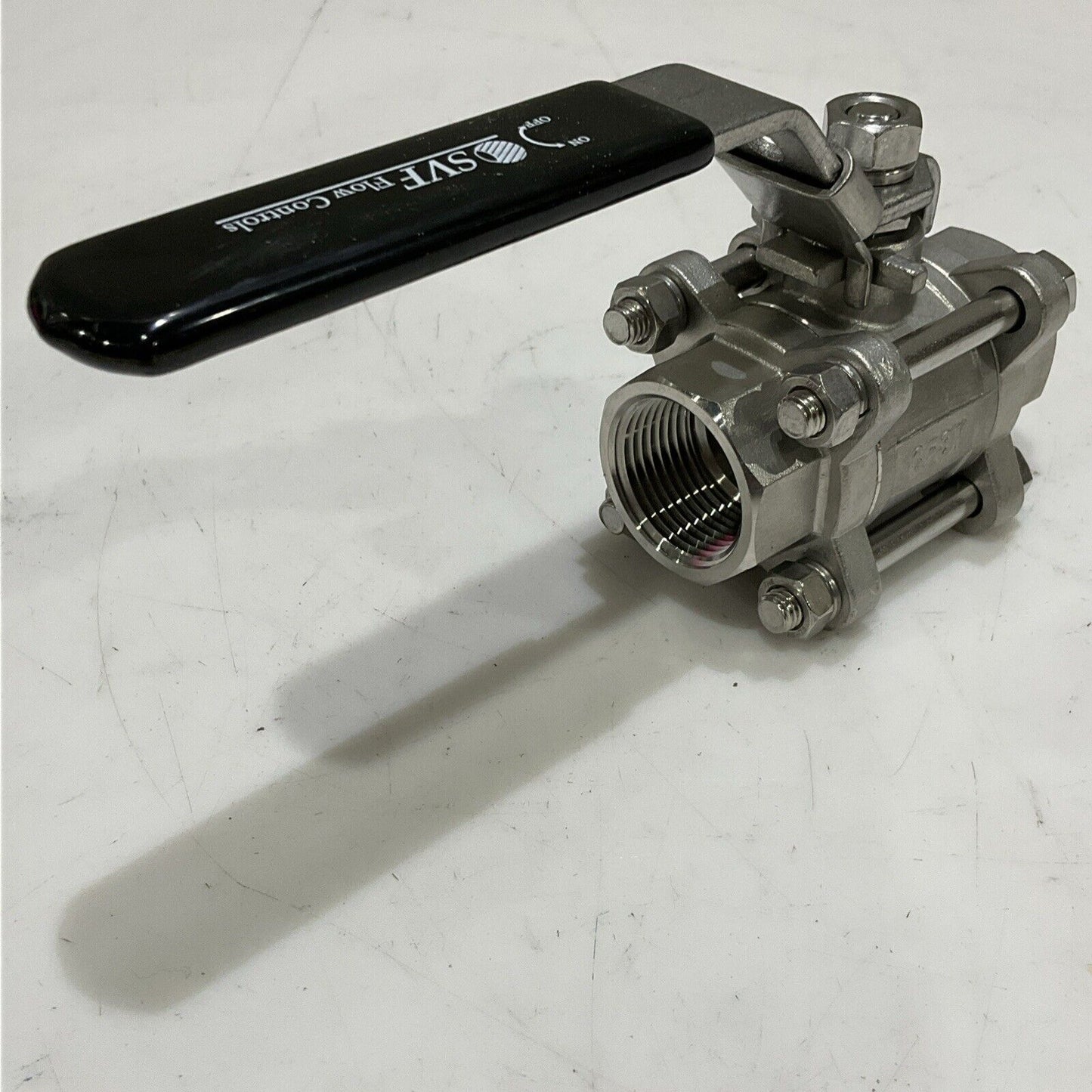 SVF FLOW CONTROLS 1000WG 3PC BALL VALVE 1" 1000#WOG CF8M C2H