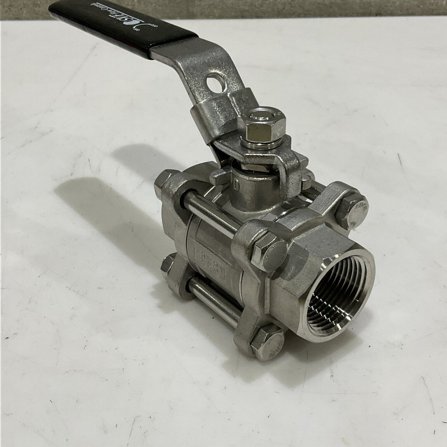 SVF FLOW CONTROLS 1000WG 3PC BALL VALVE 1" 1000#WOG CF8M C2H