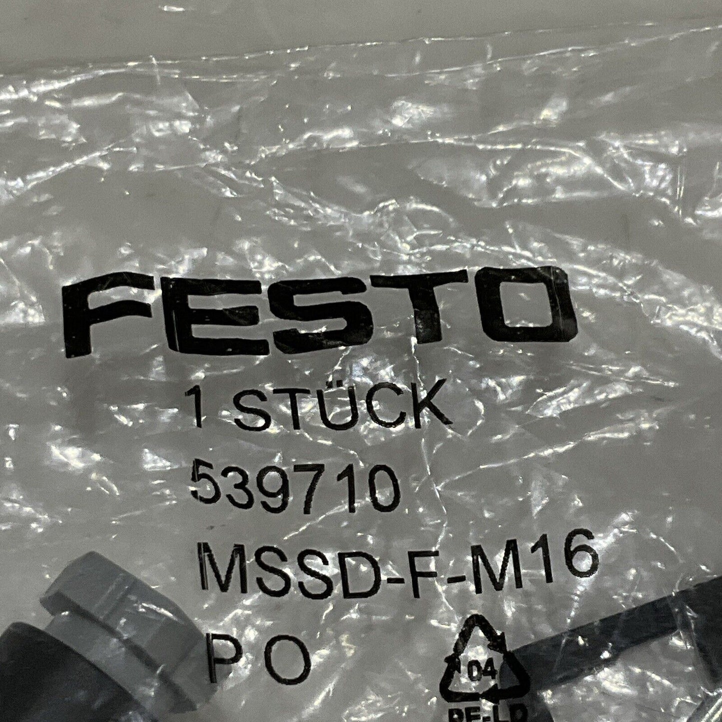 FESTO 539710 PLG SOCKET SCREW CONNECTER LOT OF 4 C2H