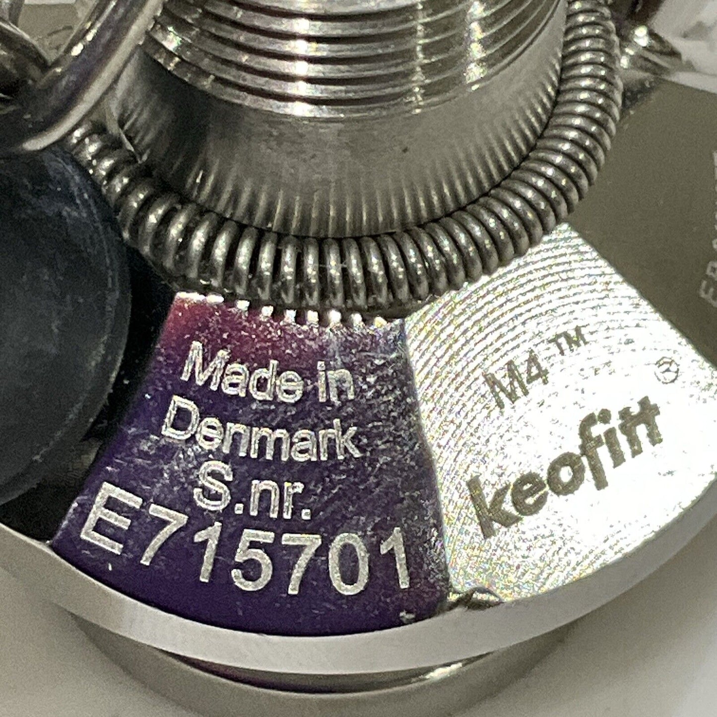 KEOFITT 722037 E715701 SAMPLING VALVE BODY 53-02 1.4404 316L TYPE EL EHEDG C2H