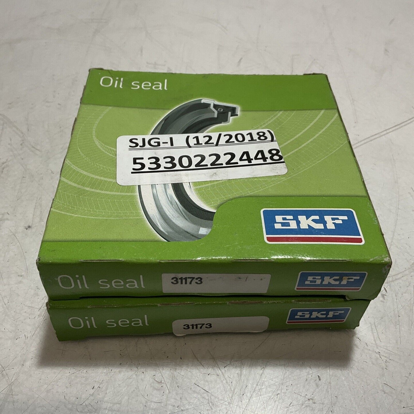 SKF 31173 RADIAL SHAFT OIL SEAL LOT OF 2 U3S