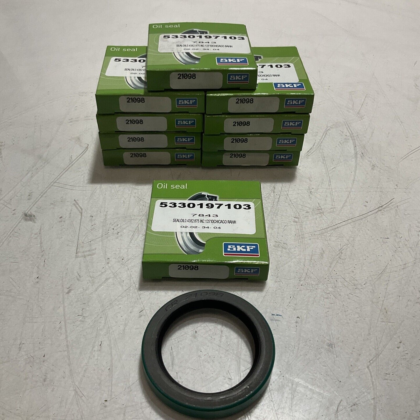 SKF 21098 OIL SEAL GEAR LOT OF 10 U3S