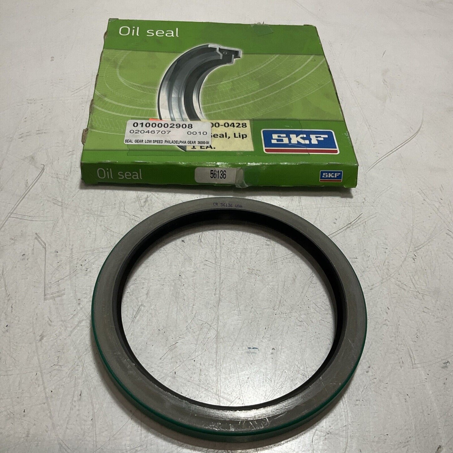 SKF 56136 OIL SEAL GEAR LOT OF 4 U3S