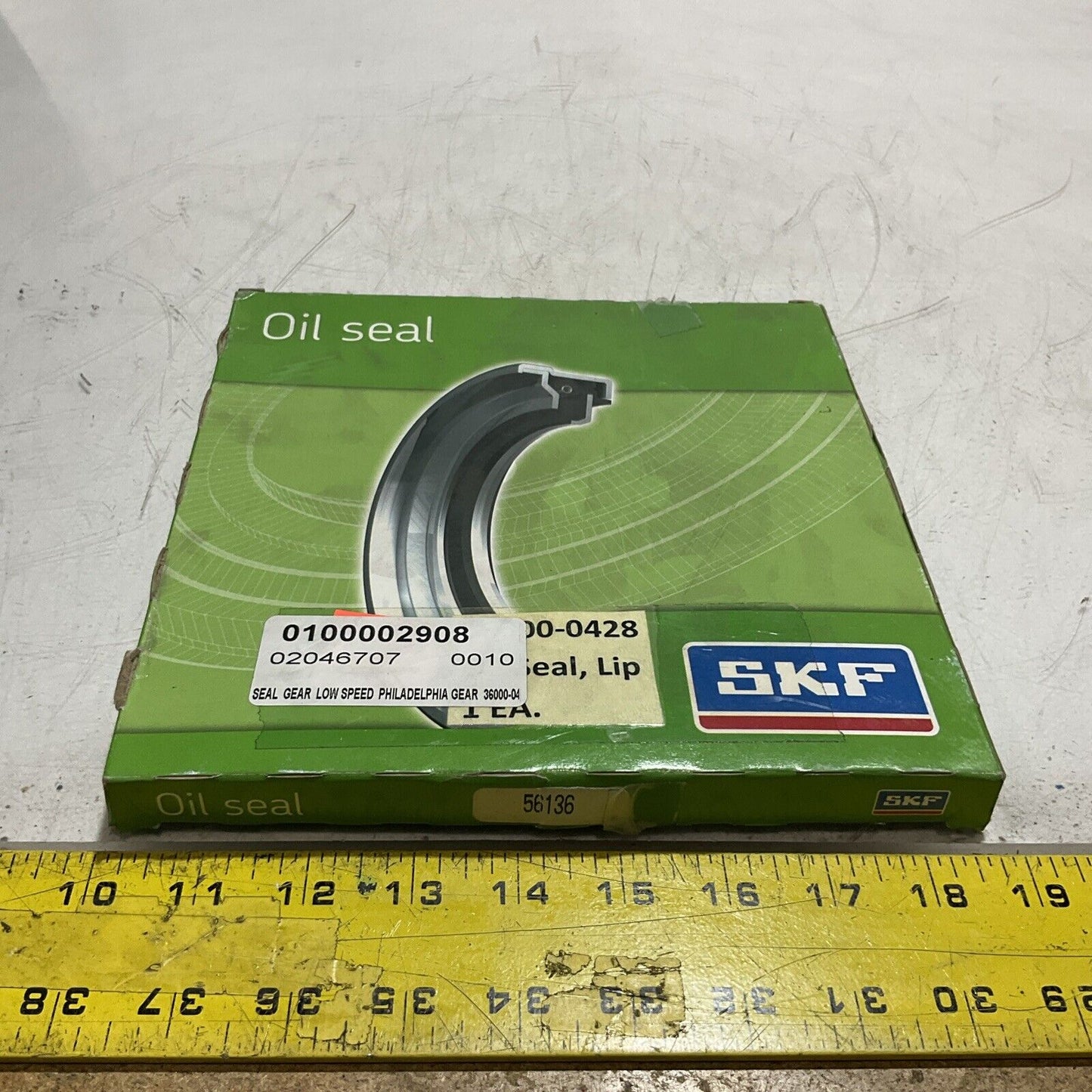 SKF 56136 OIL SEAL GEAR LOT OF 4 U3S