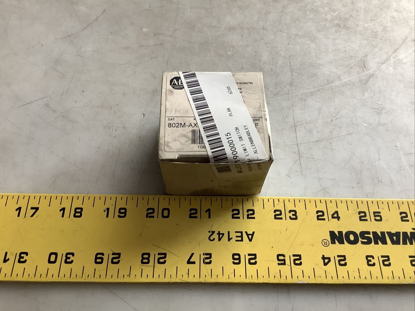 ALLEN BRADLEY 802M-AX LIMIT SWITCH 999