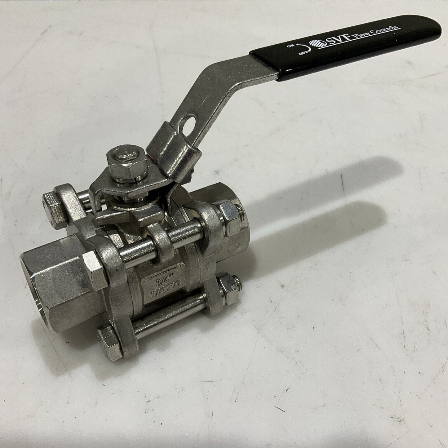 SVF FLOW CONTROLS B8006666ATSW00050 1000WG 3PC BALL VALVE 3/4" 1000# WOGC8V5 C2H