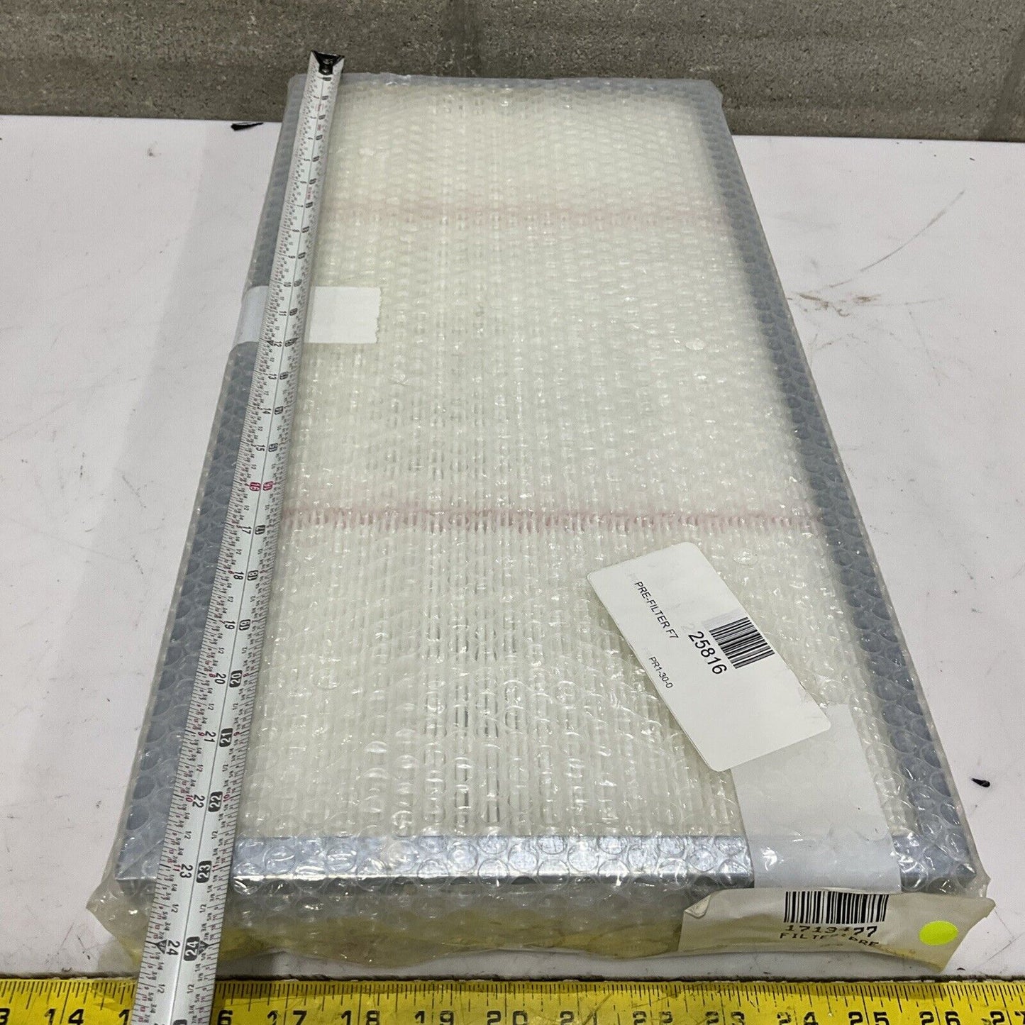 SAGICOFIM PFO7/55-48 INDUSTRIAL PLEATED HEPA FILTER 24 X 1 2 X 2 1500 MC/H C2H