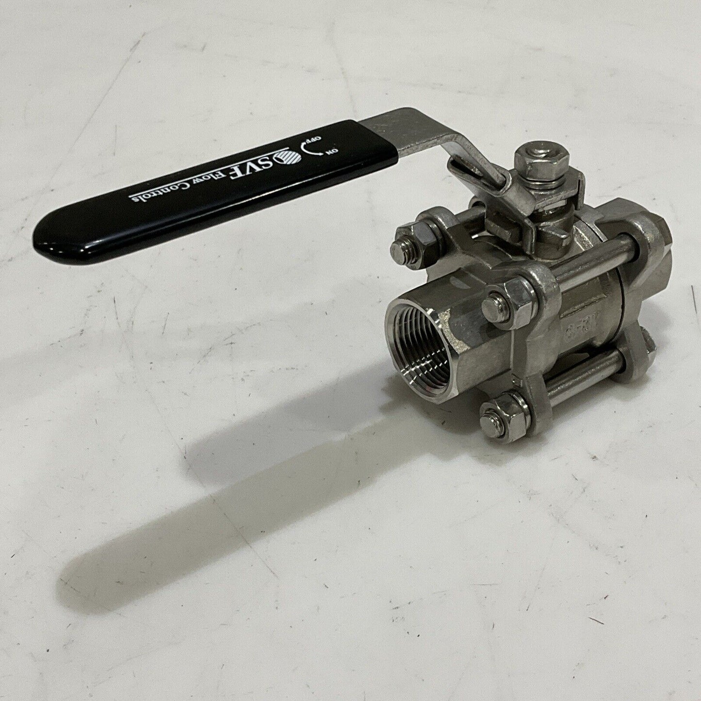 SVF FLOW CONTROLS B8006666ATSW00050 1000WG 3PC BALL VALVE 3/4" 1000# WOGC8V5 C2H
