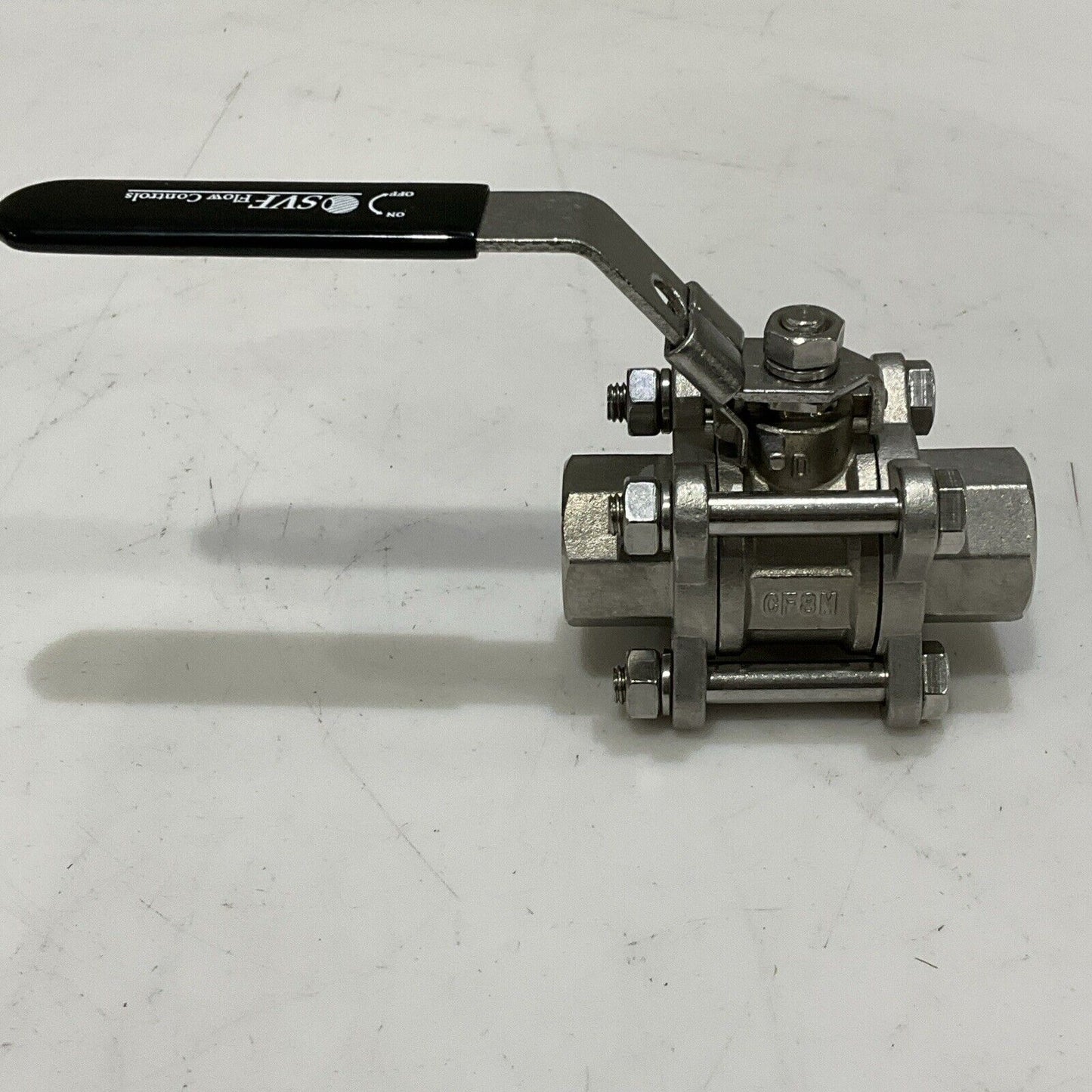SVF FLOW CONTROLS B8006666ATSW00050 1000WG 3PC BALL VALVE 3/4" 1000# WOGC8V5 C2H