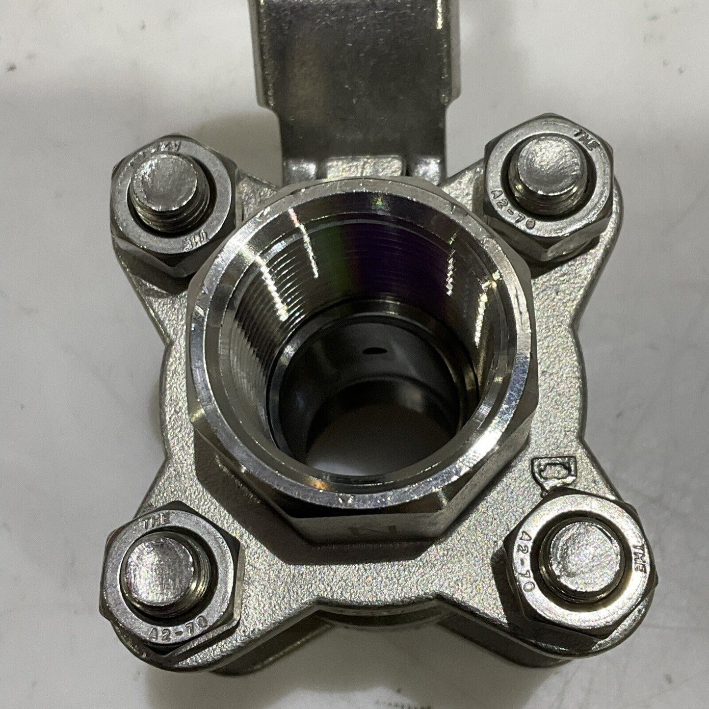 SVF FLOW CONTROLS B8006666ATSW00050 1000WG 3PC BALL VALVE 3/4" 1000# WOGC8V5 C2H