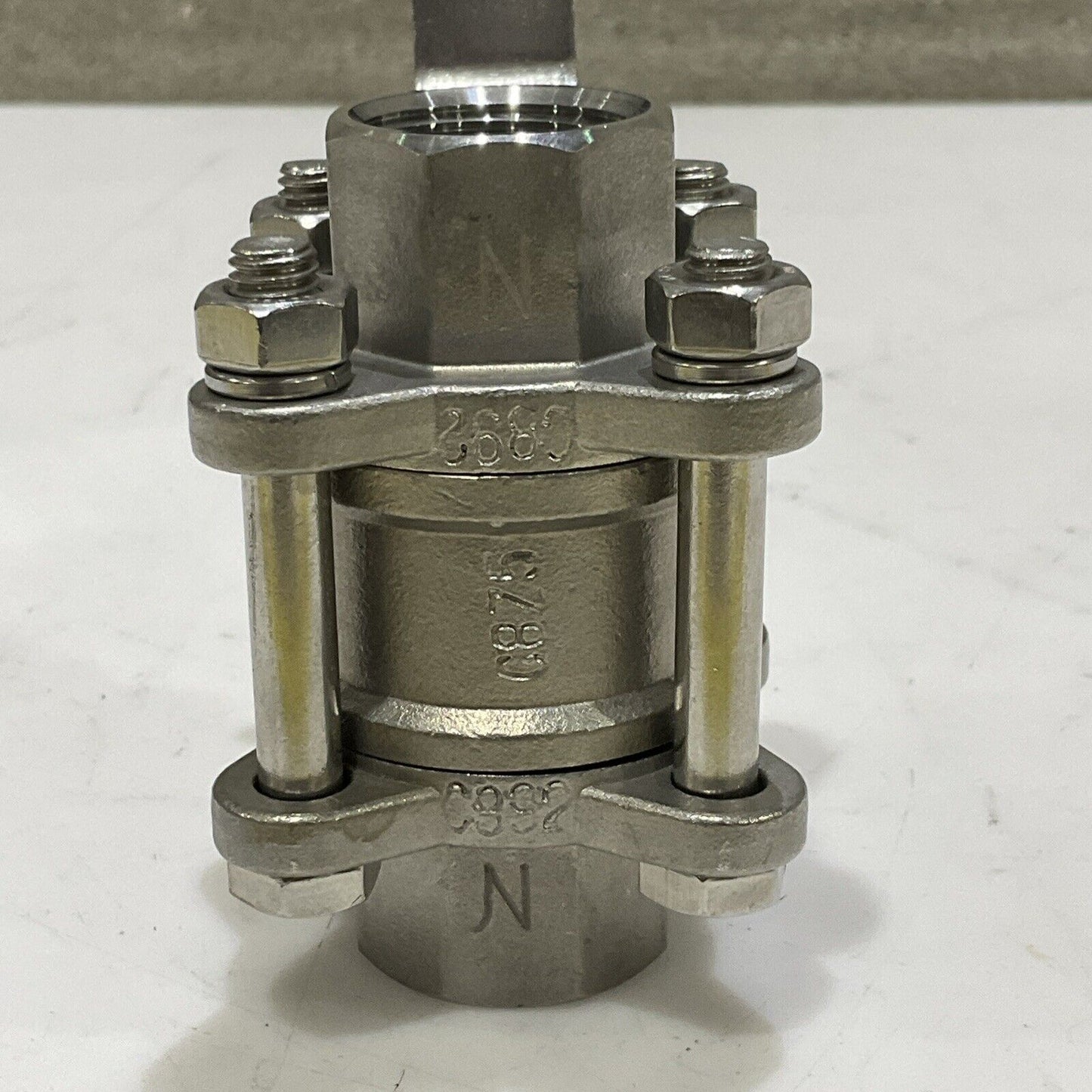 SVF FLOW CONTROLS B8006666ATSW00050 1000WG 3PC BALL VALVE 3/4" 1000# WOGC8V5 C2H