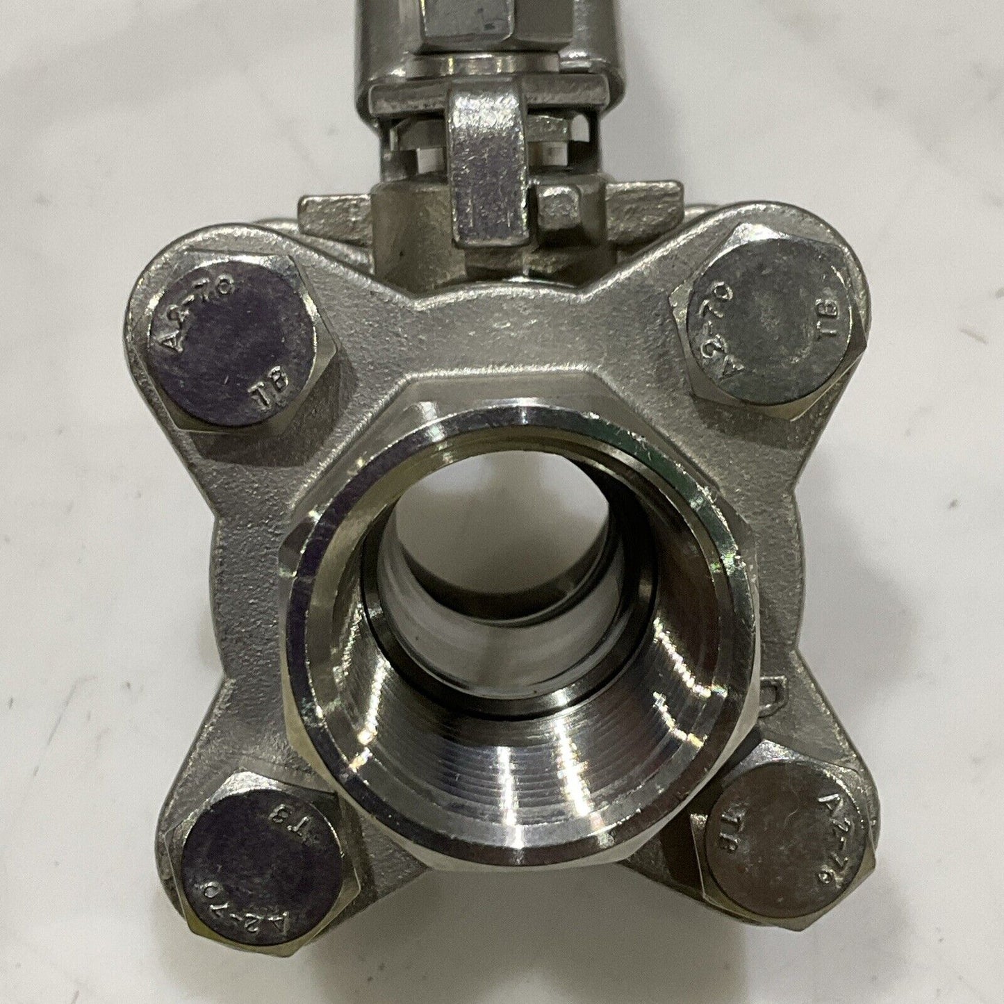 SVF FLOW CONTROLS B8006666ATSW00050 1000WG 3PC BALL VALVE 3/4" 1000# WOGC8V5 C2H