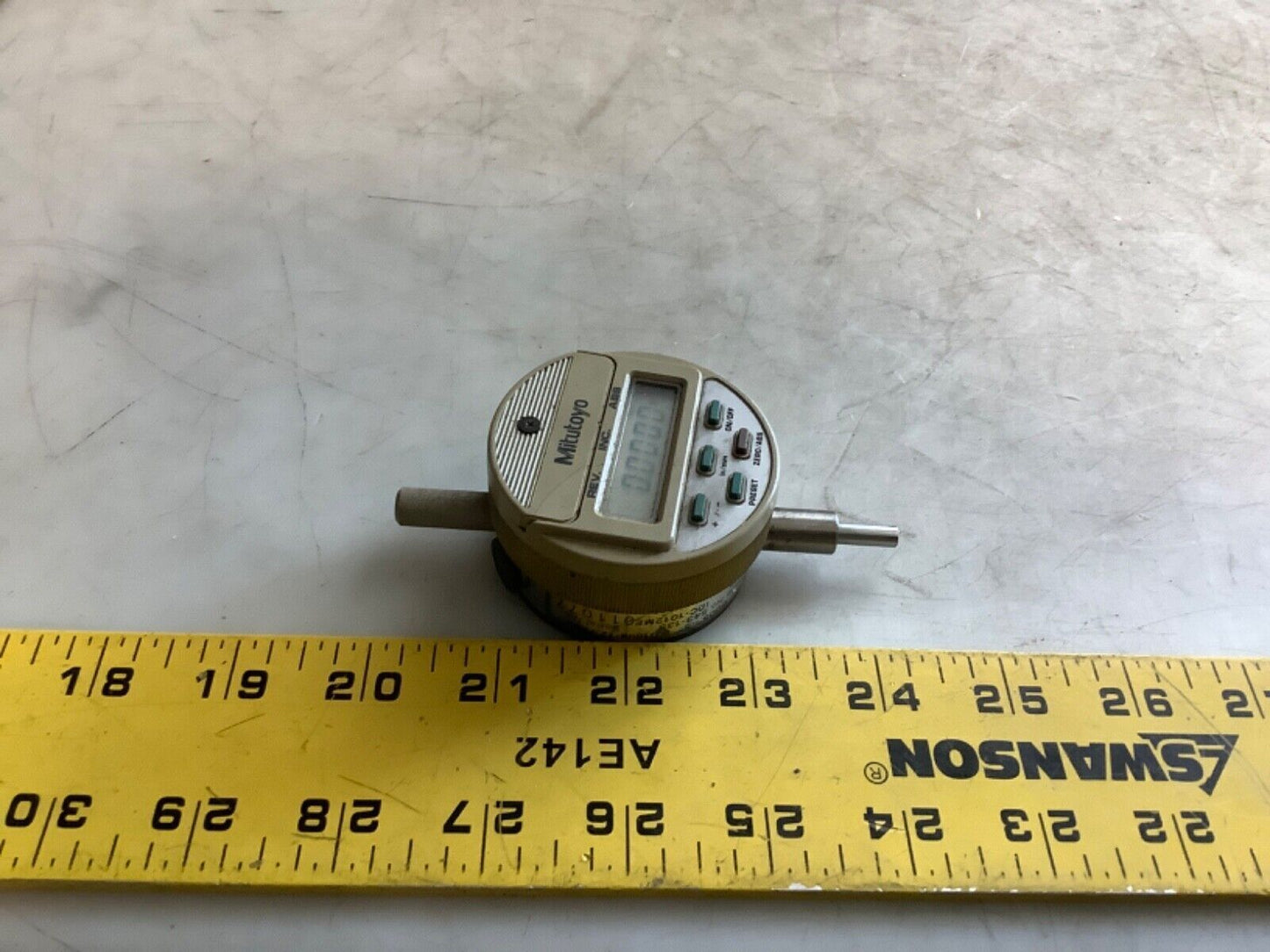 MITUTOYO 543-135 IDC-1012ME ELECTRONIC DIAL INDICATOR 0.0005-0.5IN