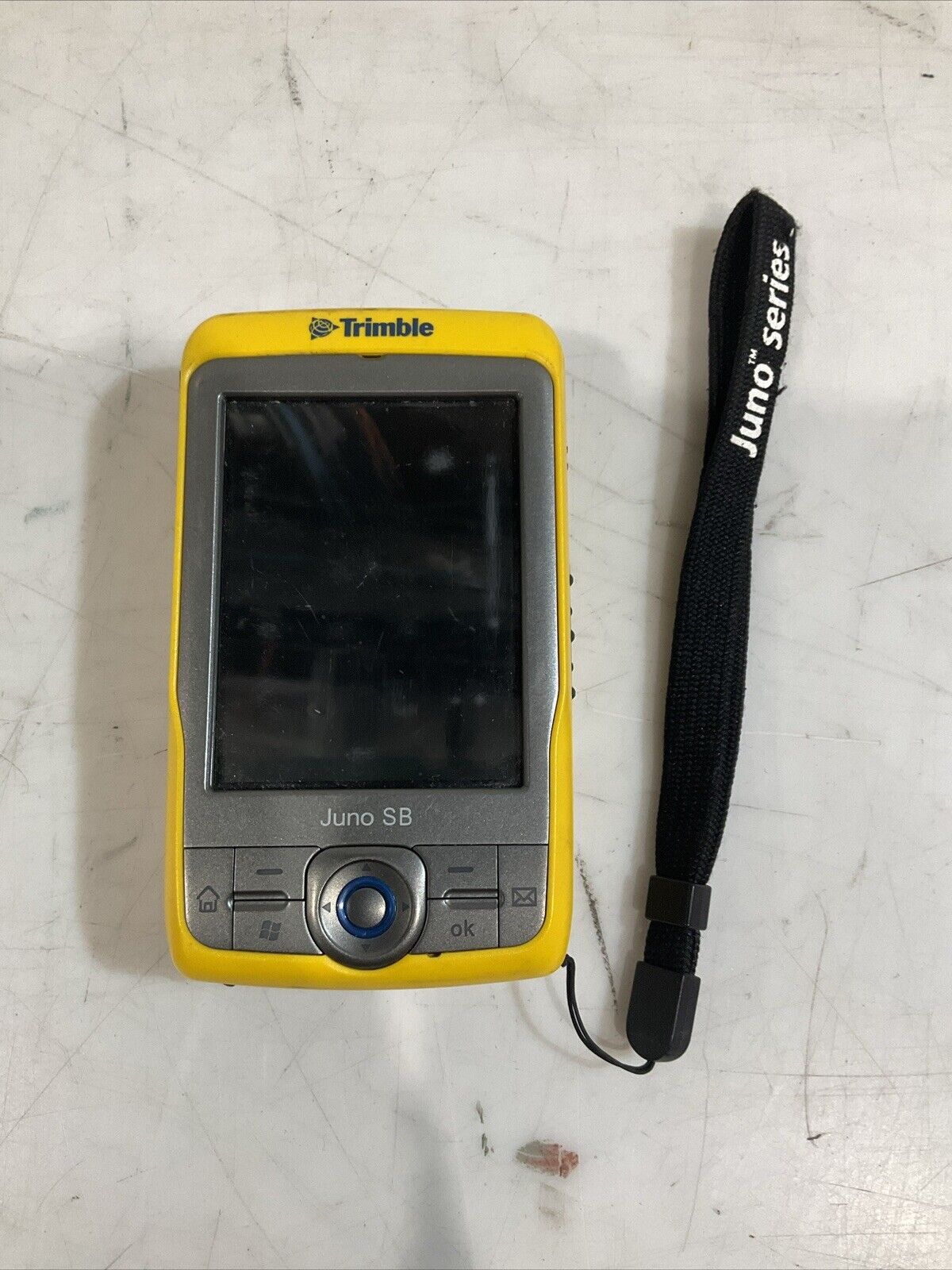TRIMBLE JUNO SB 66410-00 GPS MAPPING DATA COLLECTOR W/ CHARGER DEAD BATTERY