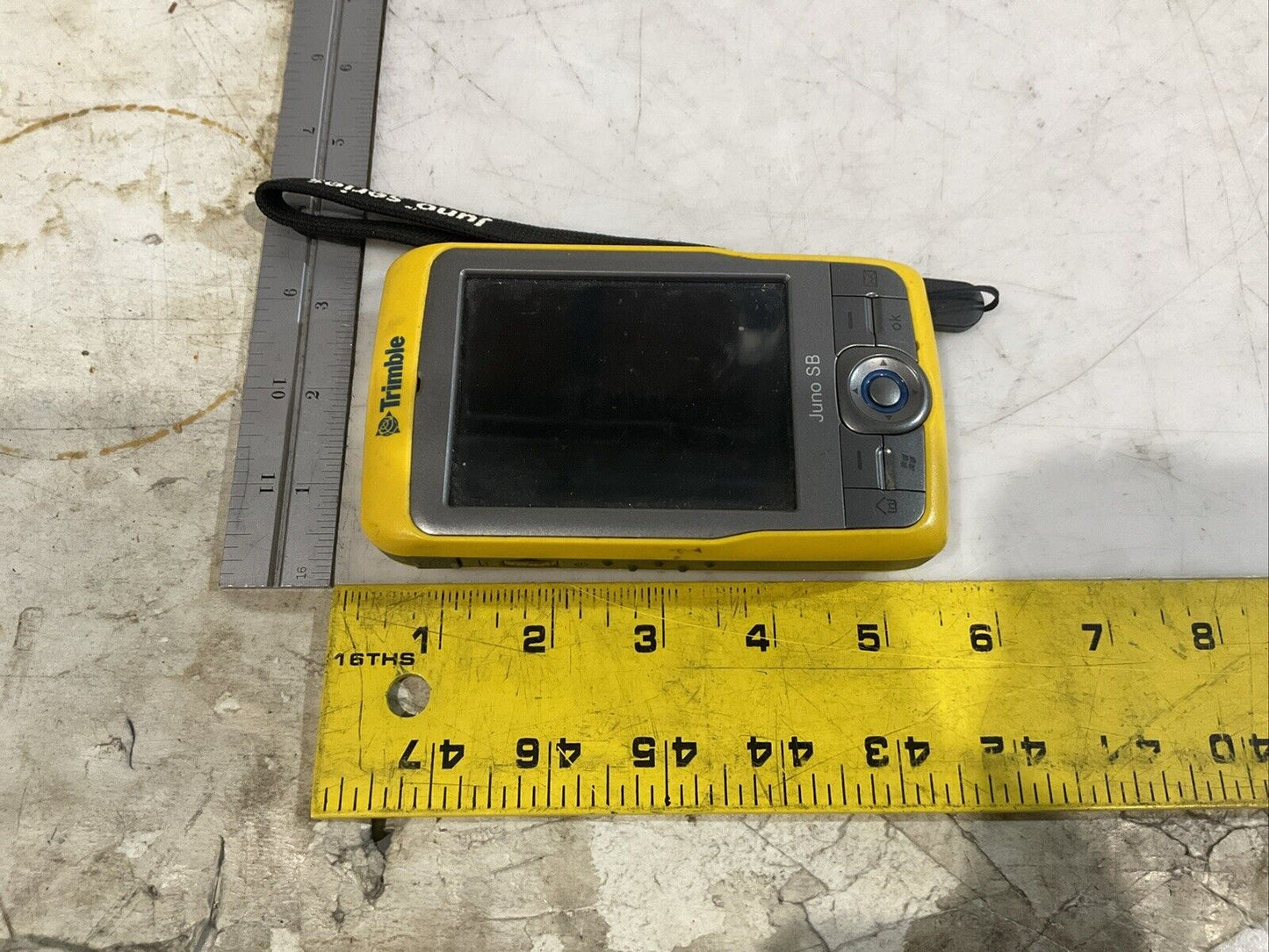 TRIMBLE JUNO SB 66410-00 GPS MAPPING DATA COLLECTOR W/ CHARGER DEAD BATTERY