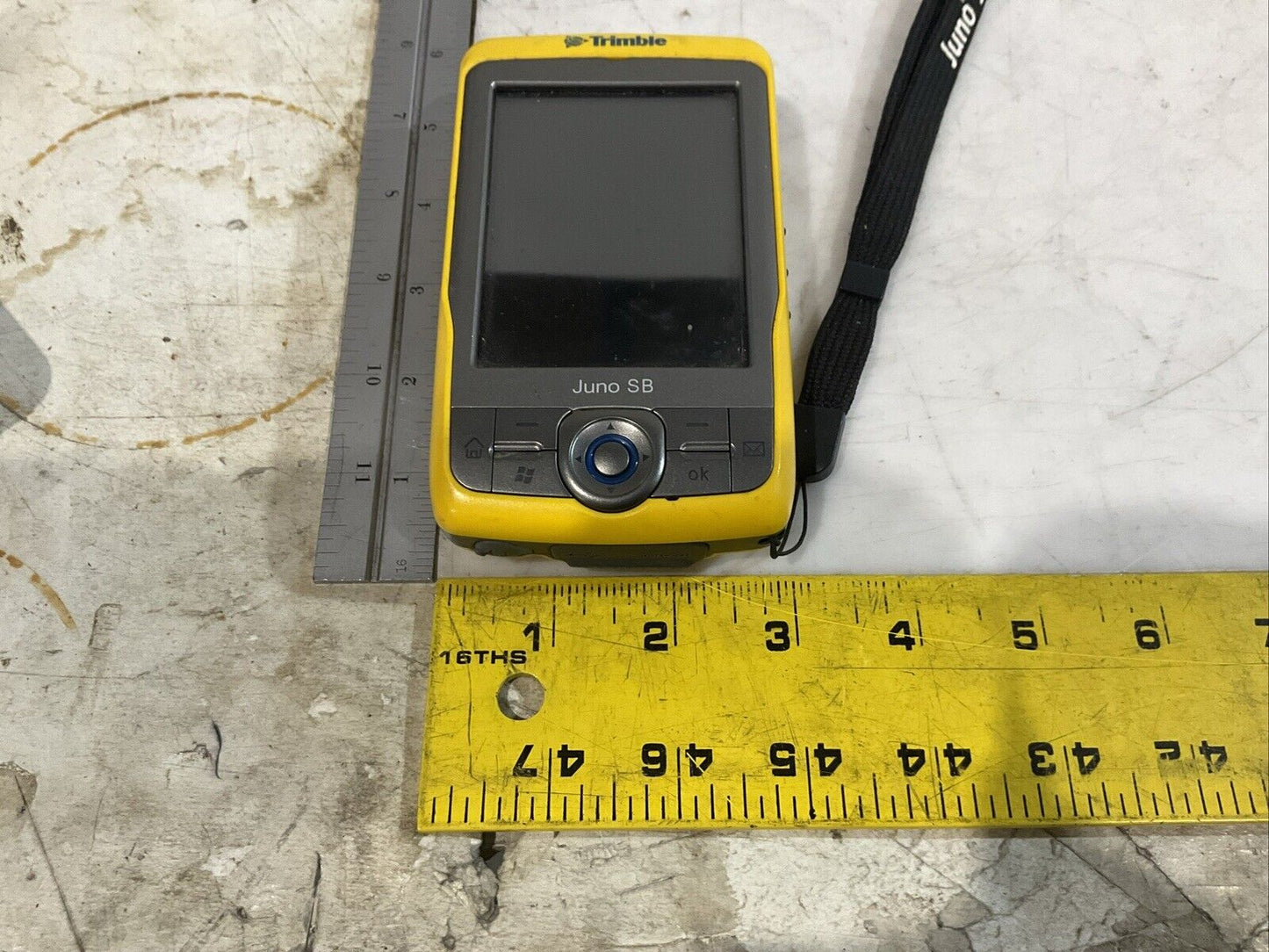 TRIMBLE JUNO SB 66410-00 GPS MAPPING DATA COLLECTOR W/ CHARGER DEAD BATTERY