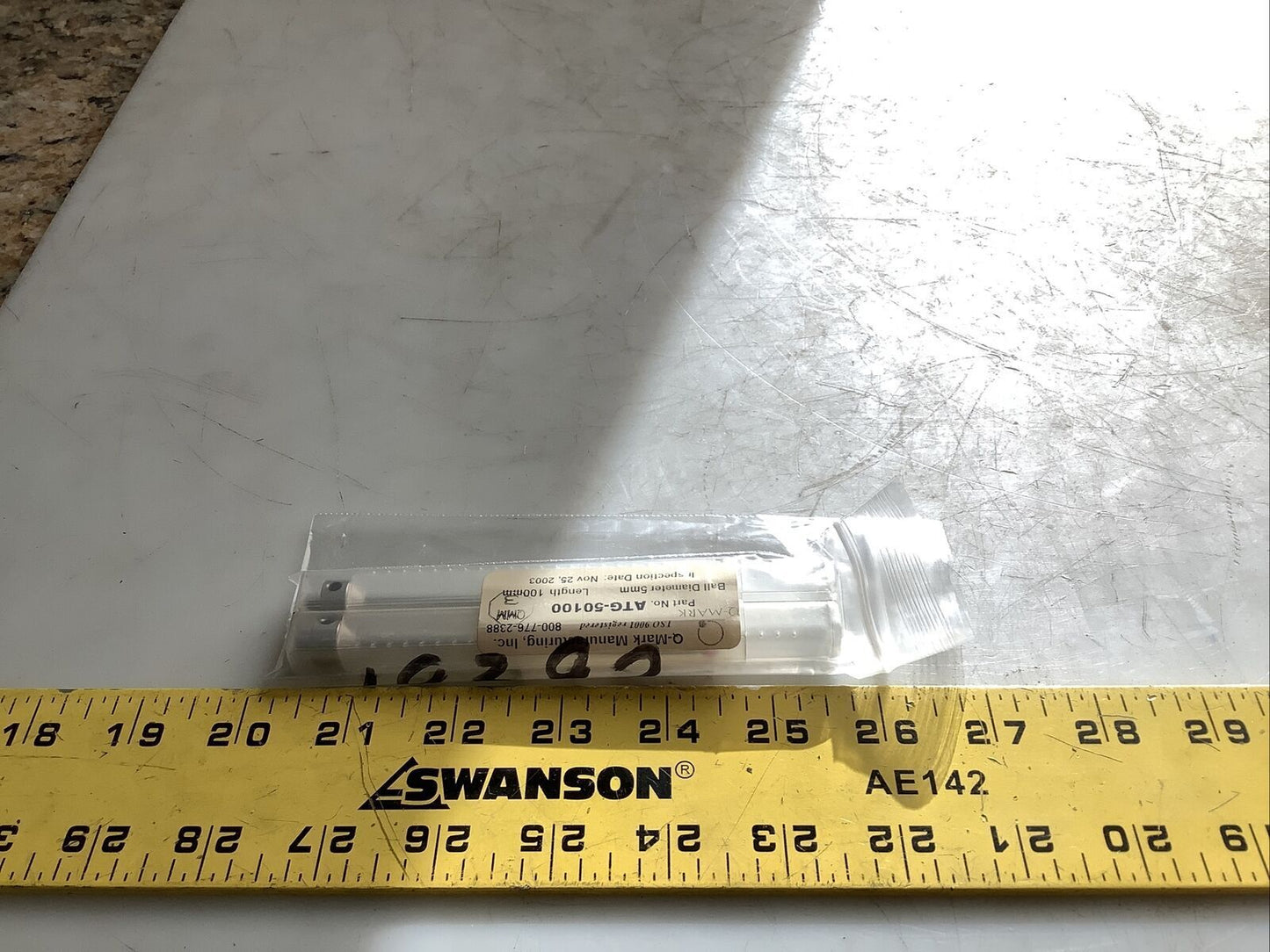 Q-MARK ATG-50100 PROBE 5MM BALL DIA 100M LENGTH HHH - LOT OF 2