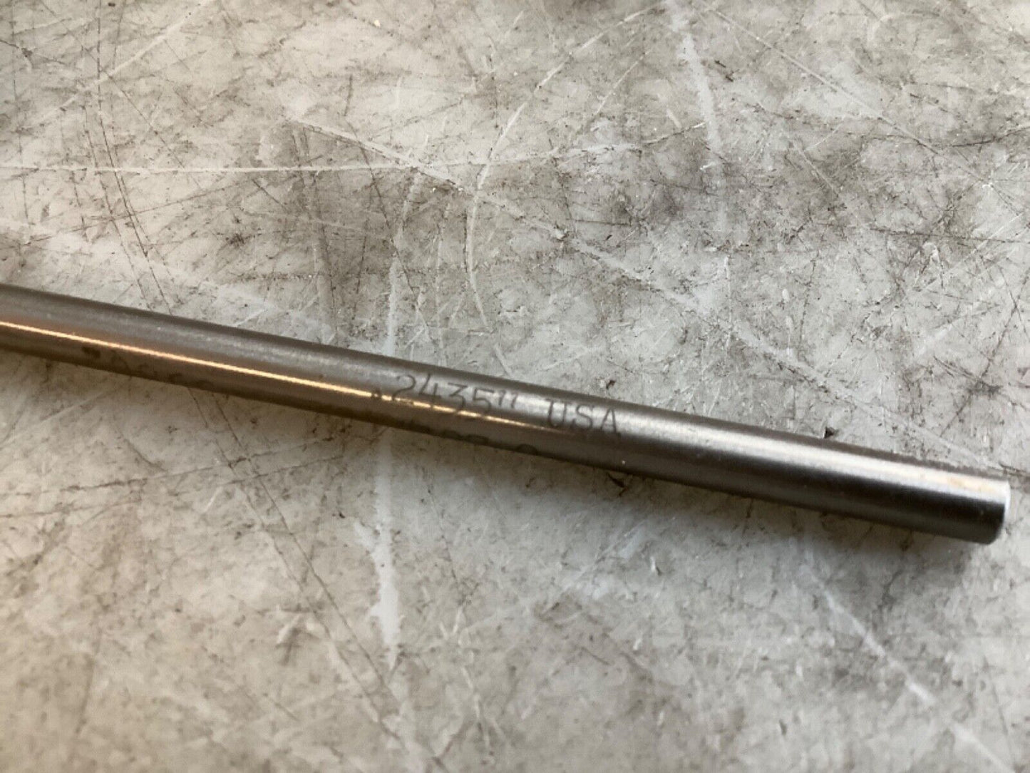 59802 END MILL A-P HS 7/87 0.2435IN USA 127-0 333