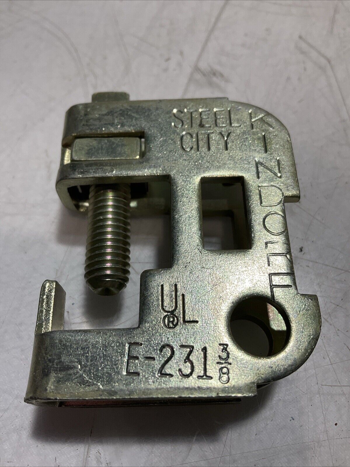 MSC 18462 STEEL BEAM CLAMP- RIGID FOR 3/8 ROAD LOT OF 5 U3S
