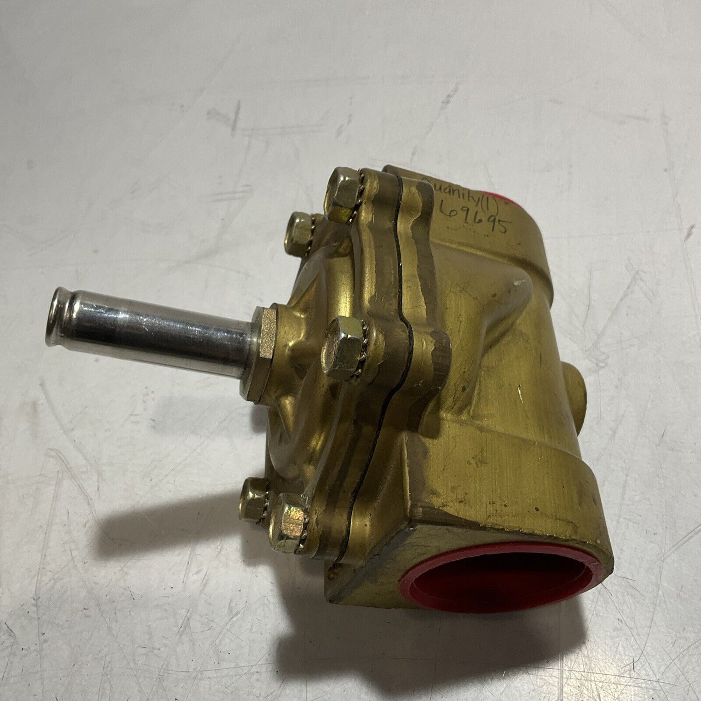 ASCO 69695 1 1/2 BRASS VALVE IN/OUT RELEASE U3S