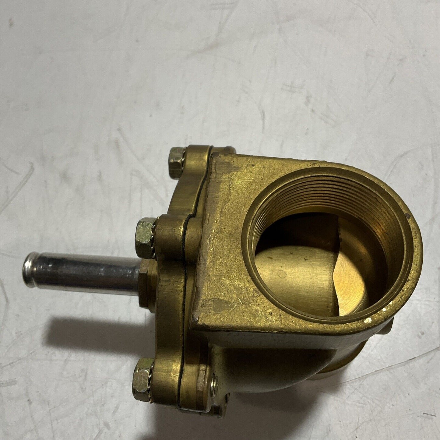 ASCO 69695 1 1/2 BRASS VALVE IN/OUT RELEASE U3S