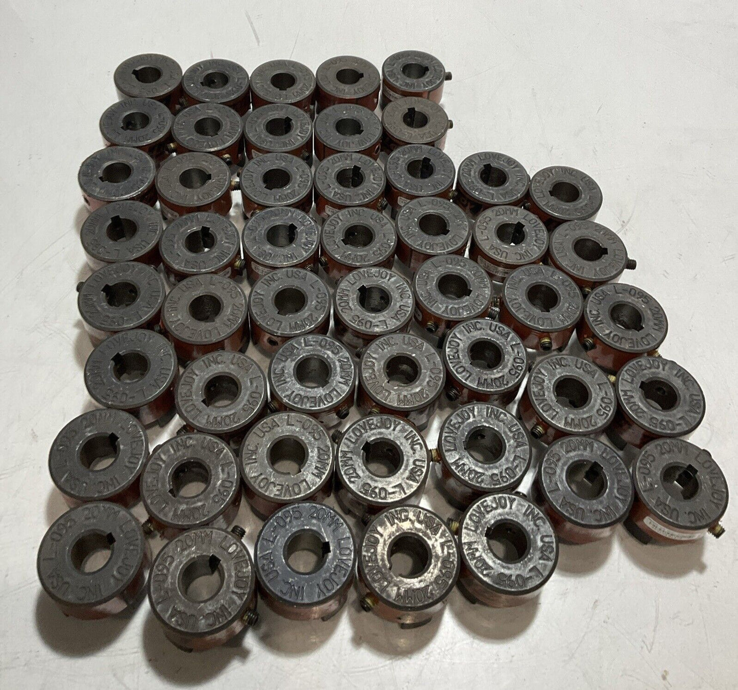 LOVEJOY L-095 COUPLING HALF 20MM LOT OF 50 U3S