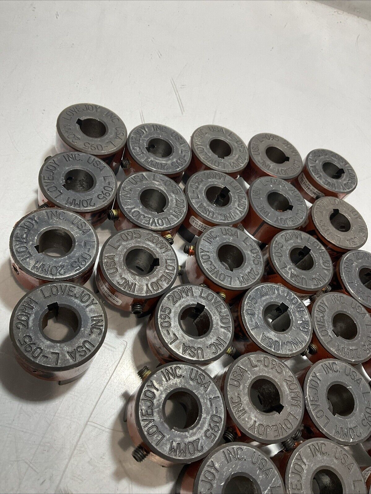 LOVEJOY L-095 COUPLING HALF 20MM LOT OF 50 U3S