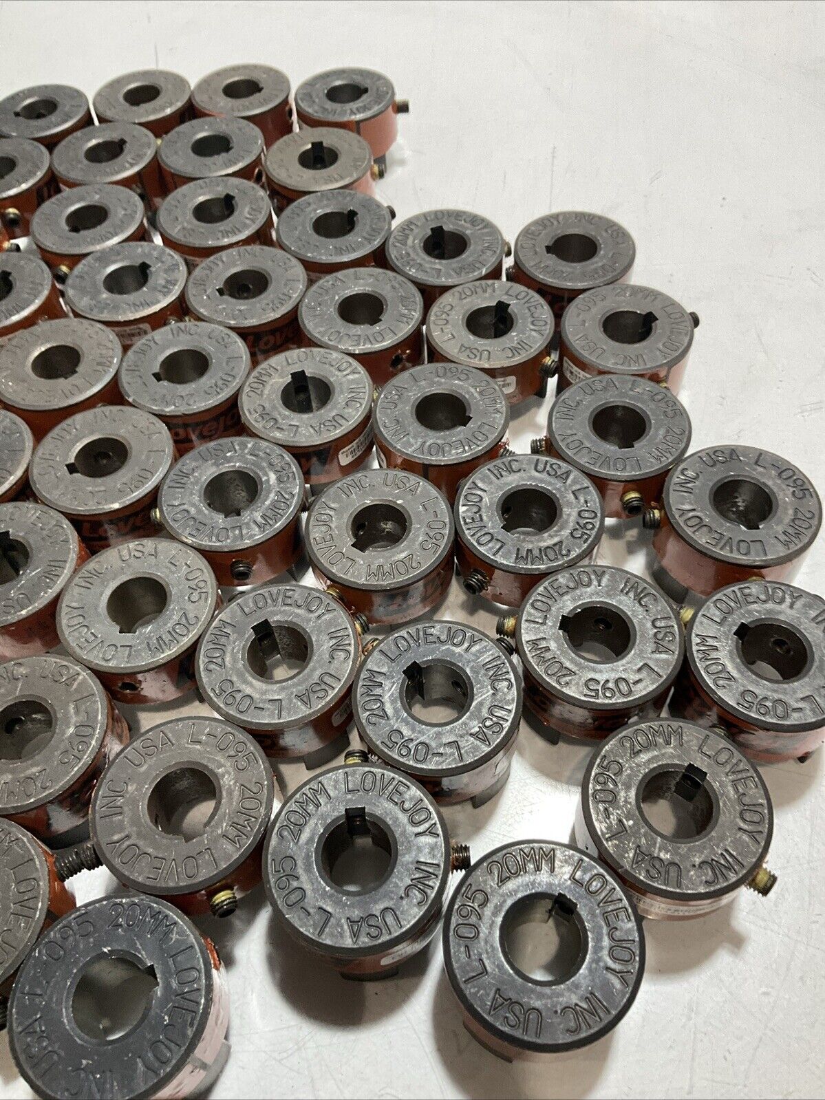 LOVEJOY L-095 COUPLING HALF 20MM LOT OF 50 U3S