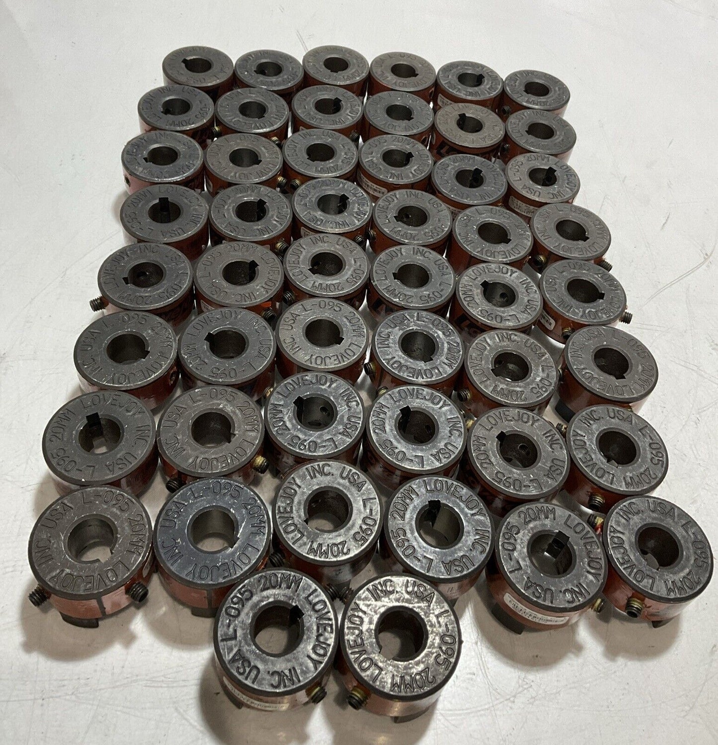 LOVEJOY L-095 COUPLING HALF 20MM LOT OF 50 U3S