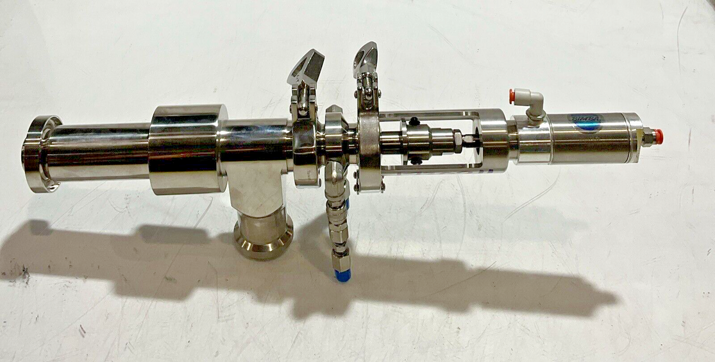 BIMBA SR-171-D PNEUMATIC AIR CYLINDER SPX CLAMPS C2H