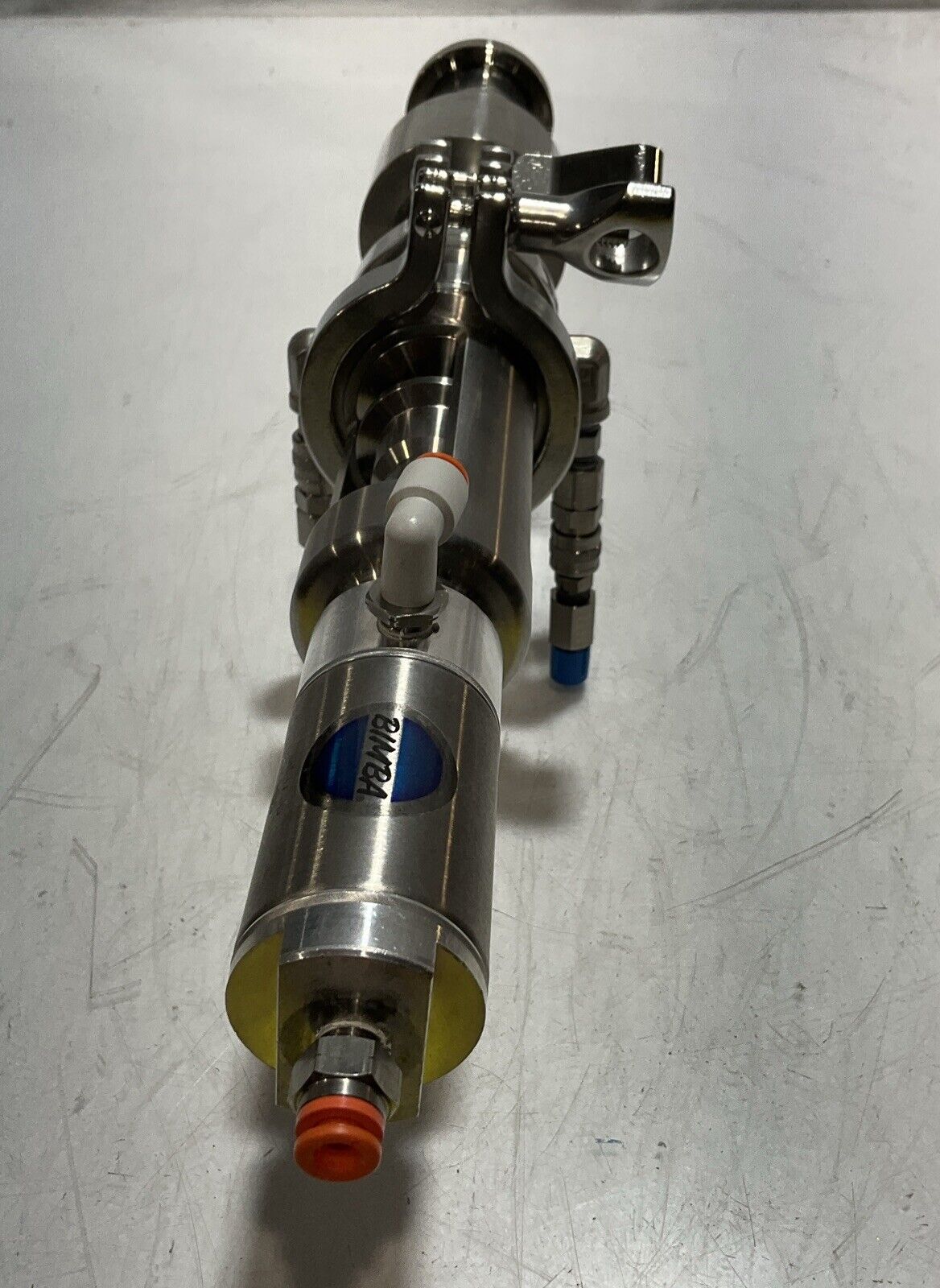 BIMBA SR-171-D PNEUMATIC AIR CYLINDER SPX CLAMPS C2H