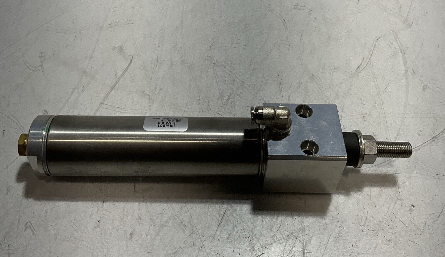 SMC 00-001 PNEUMATIC CYLINDER ASSEMBLY LOT OF 2 C2H