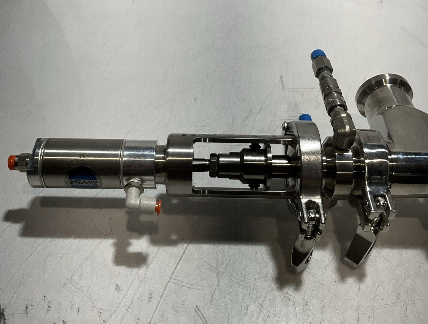 BIMBA SR-171-D PNEUMATIC AIR CYLINDER SPX CLAMPS C2H