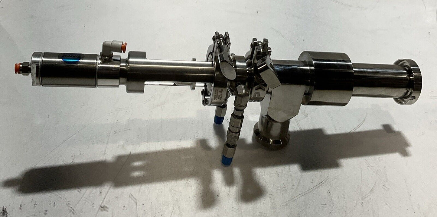 BIMBA SR-171-D PNEUMATIC AIR CYLINDER SPX CLAMPS C2H
