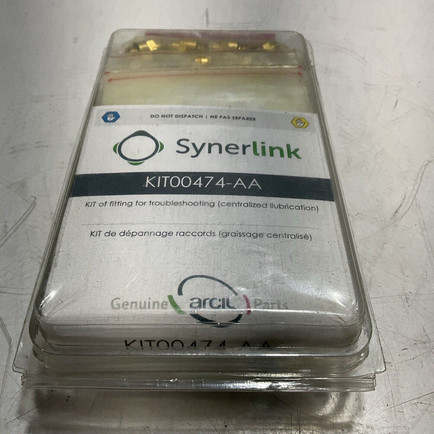 SYNERLINK KIT00474-AA KIT OF FITTING FOR TROUBLESHOOTING LOT OF 3 U3S