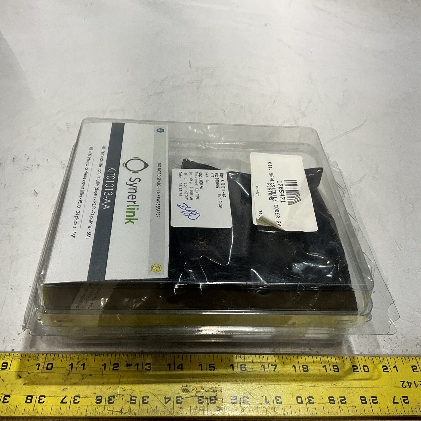 SYNERLINK KIT01013-AA KIT OF TIGHTNESS FOR STERILE COVER PSJD-24 PISTONS-5M C2H