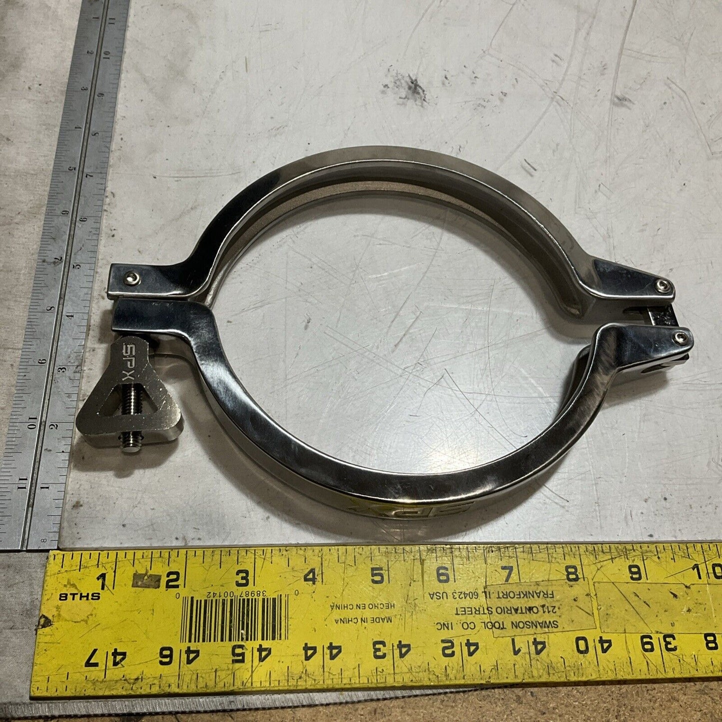 SPX 26786 CLAMP 119-71 13MHHM-7 6.0" 304SS LOT OF 2 C2H