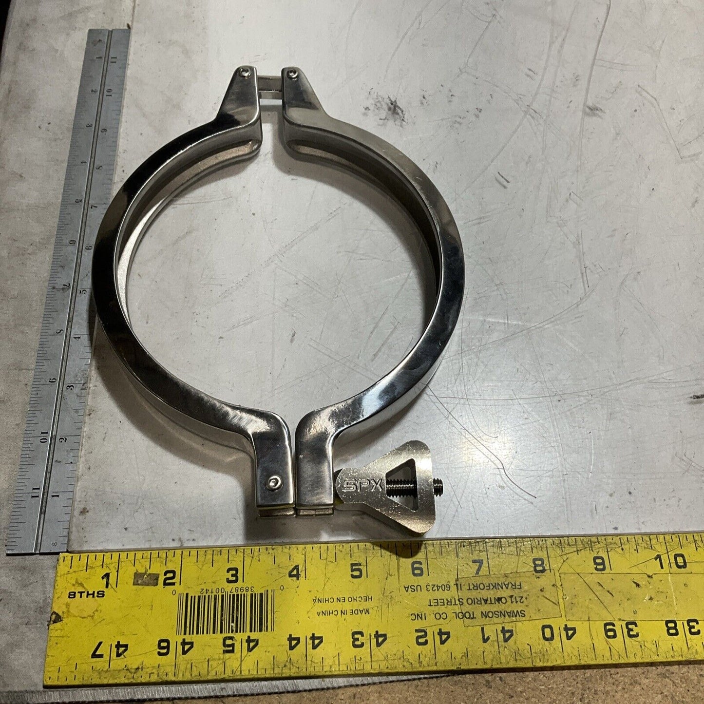SPX 26786 CLAMP 119-71 13MHHM-7 6.0" 304SS LOT OF 2 C2H