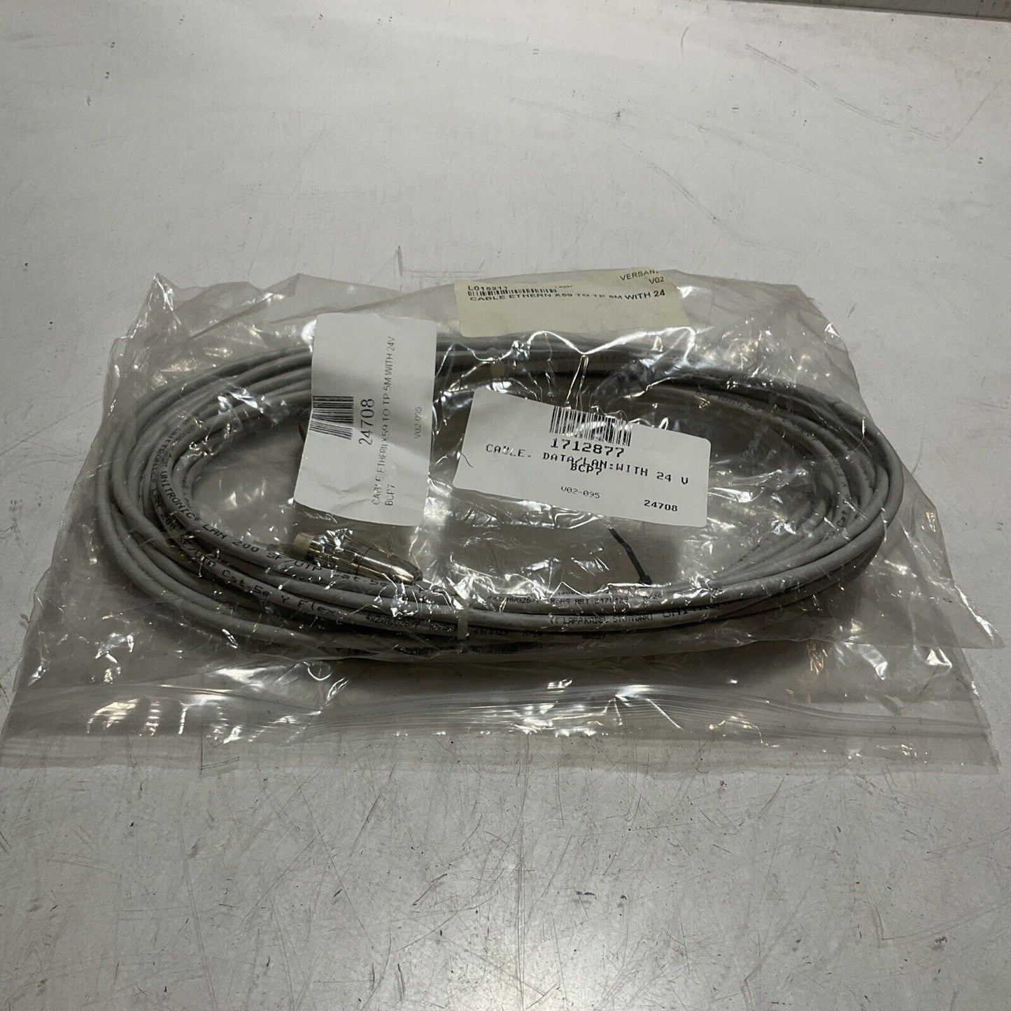 LAPP KABEL 2170129 NETWORK CABLE CAT5E FLEX LOT OF 2 C2H