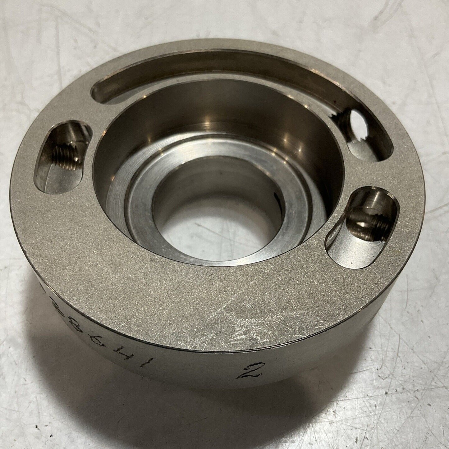 LANGEN GROUP B-38641 ROTARY VACUUM VALVE PLATE C2H