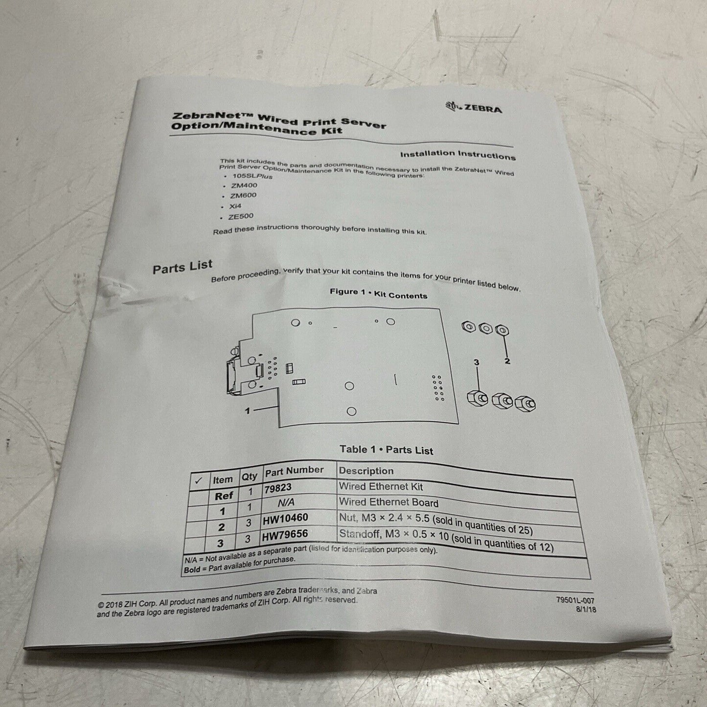 ZEBRA PF233-154-00 CARD PRINTER ETHERNET C2H